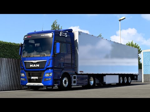 ETS2 1.40 - ProMods 2.55 - MAN TGX 18.520 E6 2015 - Trip: Paris - Liège