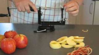 Moster Huldas äppelskalare