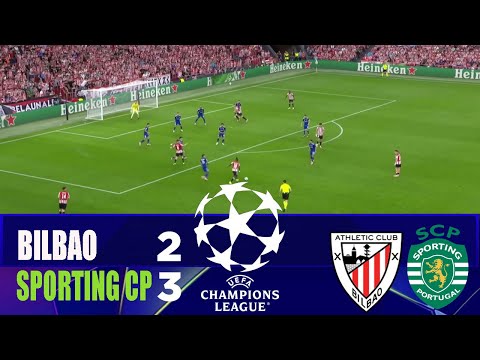 ATHLETIC BILBAO vs SPORTING CP 2-3 | 2026 Champions League | Match Highlights