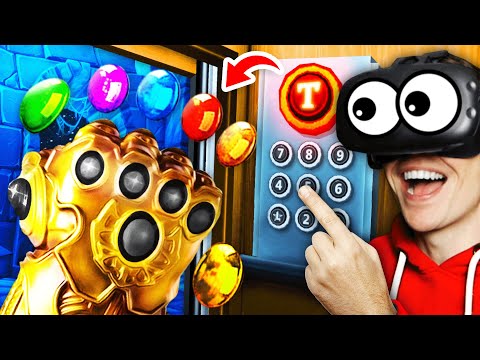 NEW Creating The INFINITY GAUNTLET In VIRTUAL REALITY (Floor Plan VR Funny Gameplay)