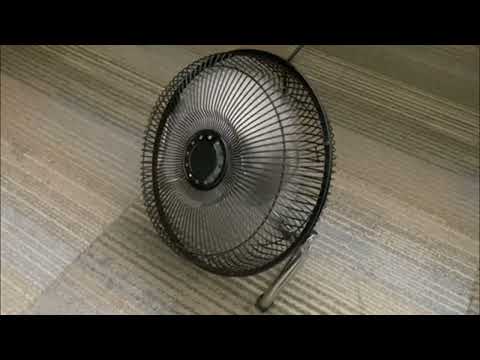 Fan Noise Ambience | Mainstays 9 in High Velocity 3 Speed | 8 Hrs. Loop
