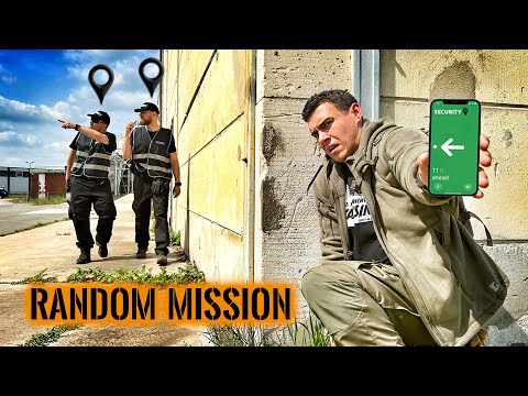 RANDOM MISSION with Fritz Meinecke | GPS TRACKER attached to SECURITY | Survival Mattin