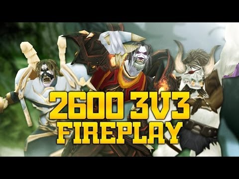 Fire Mage 3v3: 2600 Rank 1 Gameplay