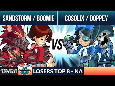 Sandstorm & Boomie vs Cosolix & Doppey - Losers Top 8 - MTN DEW AMP GAME FUEL Championship NA 2v2
