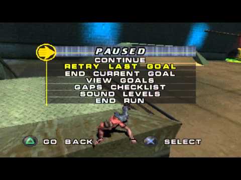 Let's Play Tony Hawk's Pro Skater 4 (PS1) Part 8 - Sewers (2/2)