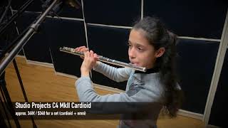 Video thumbnail for SE ELECTRONICS SE8 vs RODE NT5 vs OKTAVA MK012 vs STUDIO PROJECTS C4 - Flute Mic Shoot Out by AE PRODUCED BY EQUIANO