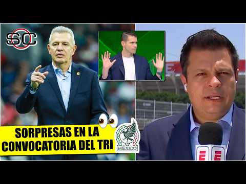 OFICIAL: Vasco Aguirre REVELA PRIMERA CONVOCATORIA de MÉXICO para el MUNDIAL 2026 | SportsCenter
