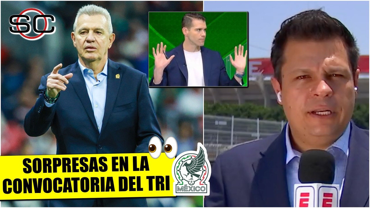 OFICIAL: Vasco Aguirre REVELA PRIMERA CONVOCATORIA de MÉXICO para el MUNDIAL 2026 | SportsCenter