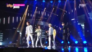 150131 HIGH4 (하이포) - Day By Day (비슷해) Remix ver. @ Music Core