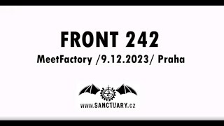 Front 242, Rein and Terminal State live in Prague 2023