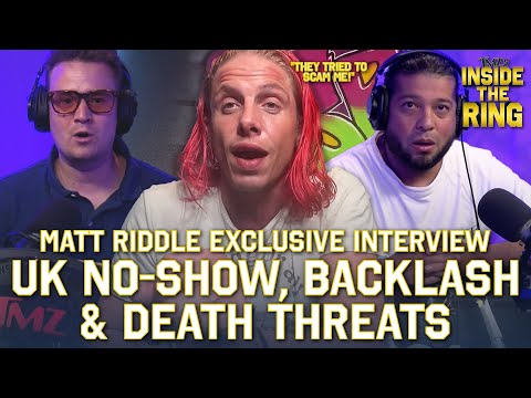 Exclusive Interview: Matt Riddle On Death Threats & UK Charity No-Show | Inside The Ring