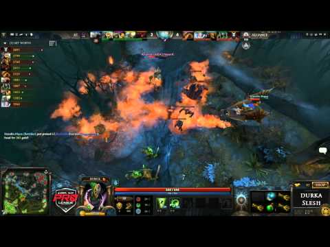 London Conspiracy vs Alliance Game 2 - joinDOTA MLG Pro League Europe - @durkadota & Slesh