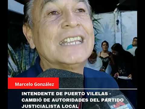 Marcelo "colo" González Intendente de Puerto Vilelas 
