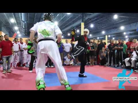 Abid Benwali vs Jake Brodhecker - Men's Sparring - US Open 2016