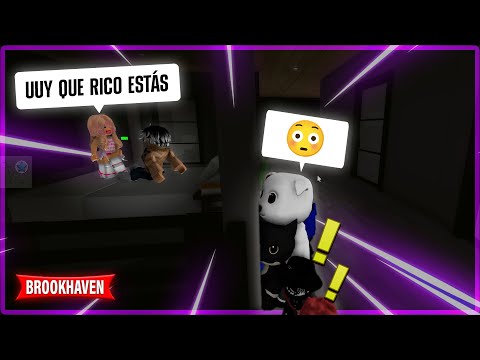 SPYING on CHEATING couples in Brookhaven 🏡👈🥵