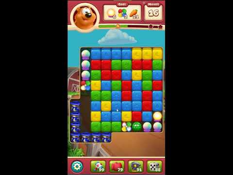 Toon Blast Level 3503 - NO BOOSTERS 🐻🐺🐱 | SKILLGAMING ✔️