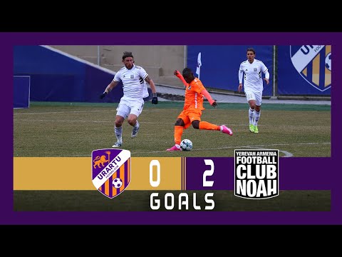 Armenian Cup, Quarterfinal 1st leg Urartu FC - Noah FC 0-2. Goals