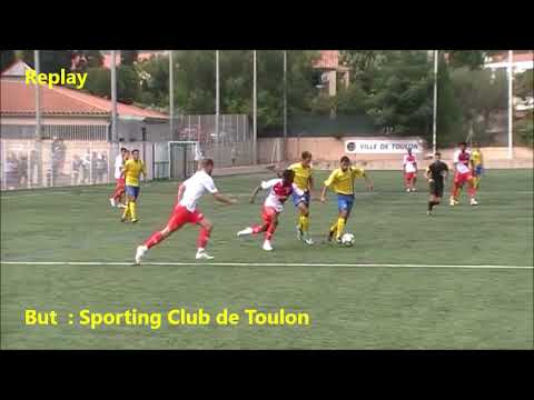 Football National U19 Sporting Club de Toulon vs AS Monaco But TOULON Championnat Saison 2018/2019