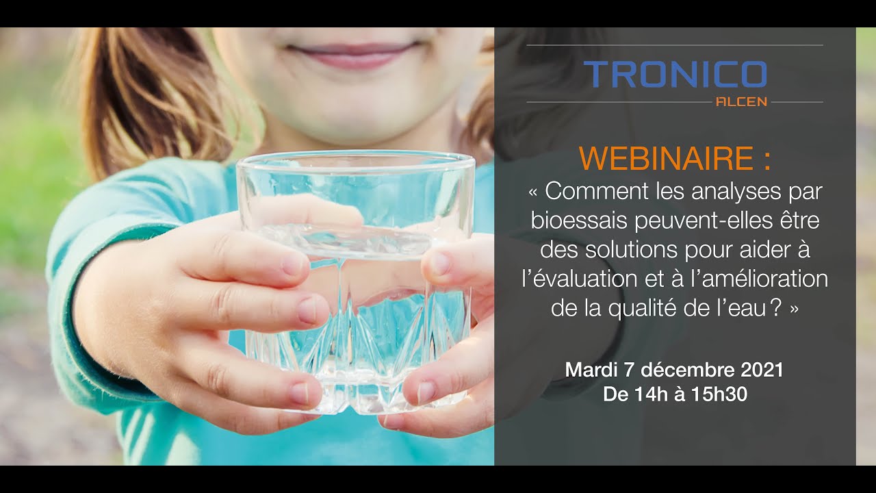 Watch video Webinaire #6 - Tame-Water - Les analyses de l'eau par bioessais Webinaire #6 - Tame-Water - Les analyses de l'eau par bioessais