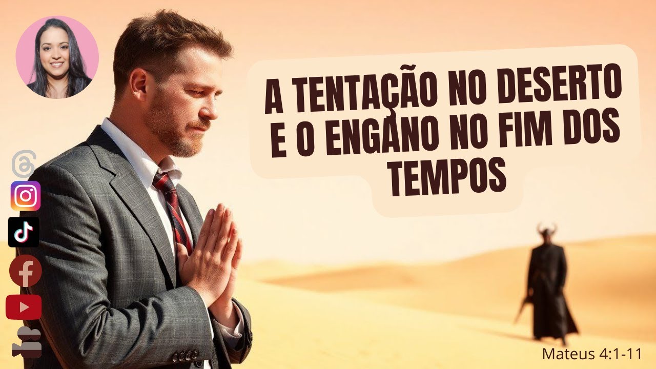 A TENTAÇÃO NO DESERTO E O ENGANO NO FIM DOS TEMPOS