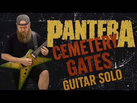 PanterA CEMETERY GATES Guitar Solo (closest I could get)