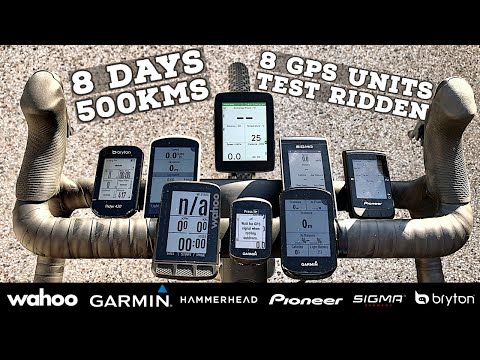 Festive 500 Cycling Computer Road Test // 8 Days // 8 GPS Units Tested