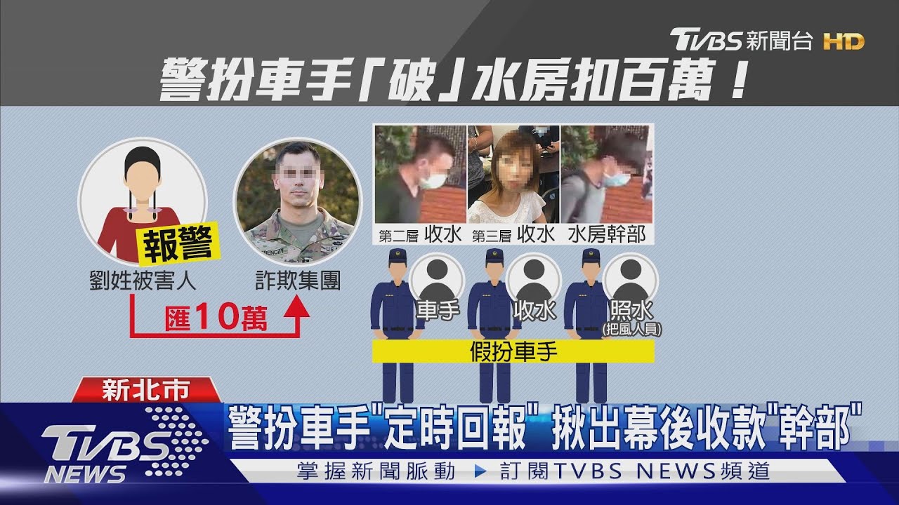 女師遇詐欺!警扮車手反騙 逮幹部扣百萬