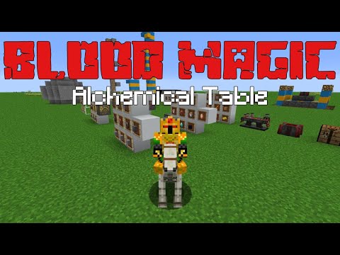 Alchemy Table (Blood Magic PT. 9) [Minecraft 1.12.2 Mod Guide]