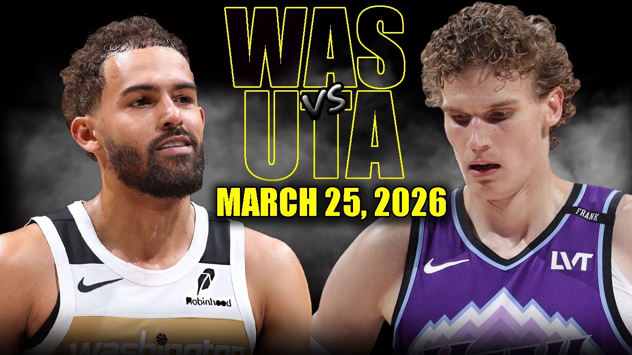 3월26일 유타 워싱턴 NBA 하이라이트