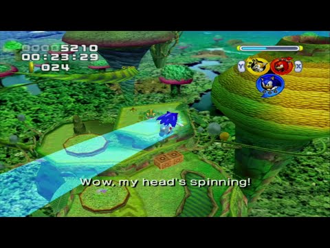 Frog Forest 74,850 Points - Team Sonic - Sonic Heroes (GCN)