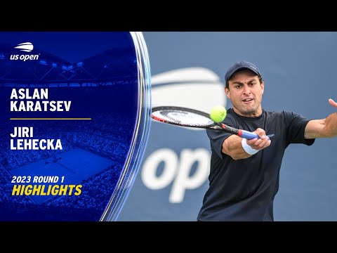 Aslan Karatsev vs. Jiri Lehecka Highlights | 2023 US Open Round 1