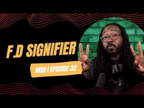 The MSR Pod and F.D Signifier