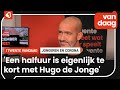Enschedese jongerenwerker om de tafel met Hugo de Jonge
