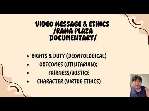 ETHICAL OPINION ON RANA PLAZA DOCUMENTARY AND 2 EURO T SHIRT VIDEO