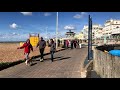 Download Brighton England Seafront Walk Spring Sunny Morning Natural Surrounding Sound Headphones 4k Mp3 Song