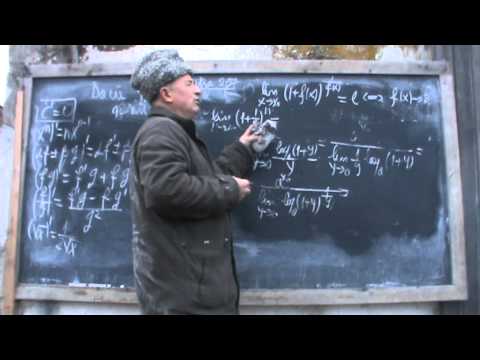 5. Bazele Matematicii: Lectia 25 - Notiunile de  LIMITA, DERIVATA (Clasele 11-12)  5/5