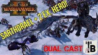 Of Big Birds and Fallen Heroes! | Chaos vs Dark Elves/Beastmen | Total War Warhammer 2