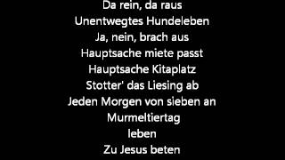 Casper - auf und davon lyrics