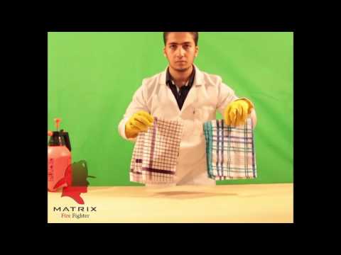 Matrix Cloth Burning Test .