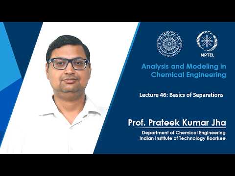Lecture 60 Artificial Intelligence Machine Learning in Chemical Engineering