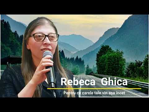 Rebeca Ghica 2021 Doină  Pentru ce carele tale vin așa încet