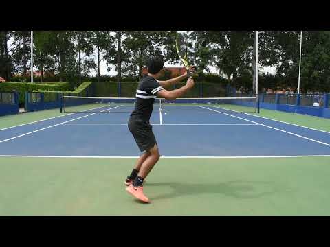Gonzalo Lopez college tennis recruiting video Spring 2023