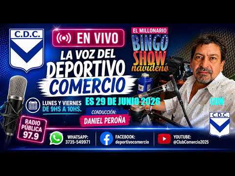 Bingo Show Navideño - CLUB COMERCIO -  Santa Sylvina - Chaco