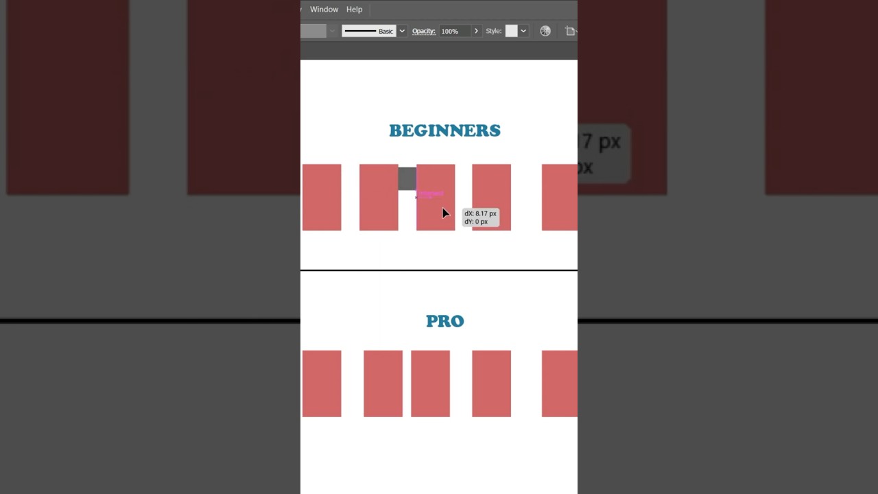 How to Align Items Perfectly in Adobe Illustrator | #AdobeIllustrator #DesignTips #graphicdesign