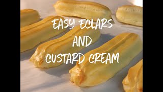 how to make eclairs dessert