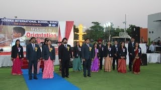 preview picture of video 'G D Goenka International School-Surat, 4th Orientation Day 28 03 14'