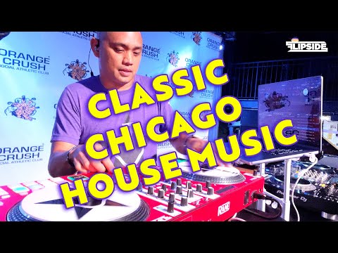 DJ Flipside Playing Classic Chicago House Music - 2023