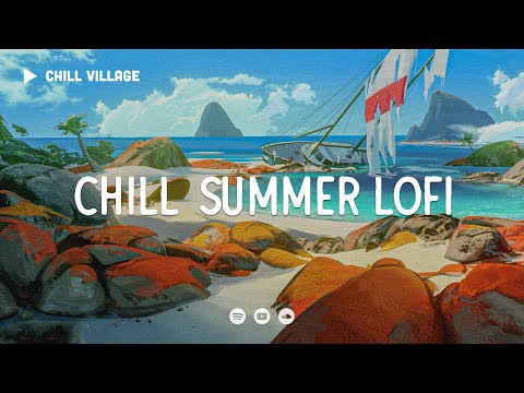 Endless Summer Break 🌊 Summer Lofi Deep Focus Study/Work Concentration [chill lo-fi hip hop beats]