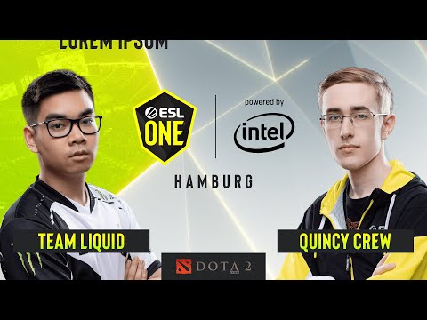 Dota2 - Team Liquid vs. Quincy Crew - Game 1 - Group B - ESL One Hamburg 2019