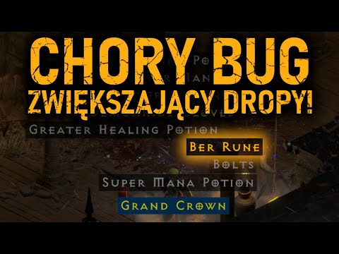 CHORY BUG ZWIĘKSZAJĄCY DROPY W DIABLO 2: RESURRECTED - MANIPULACJA LICZBĄ GRACZY NA ONLINE / OFFLINE